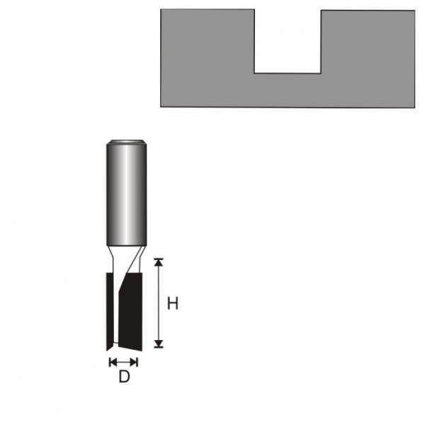 FREZ ROWKUJĄCY 2-PŁYTKOWY T12 D20 H19MM (1 SZT)