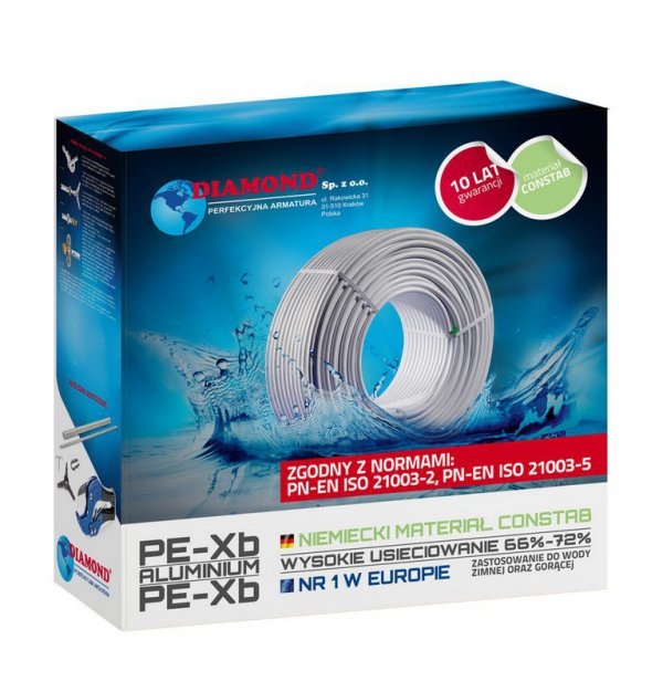 RURA Z TWORZYWA PEX-ALU-PEX 16MM*2MM. (1 MB)