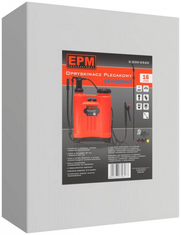OPRYSKIWACZ PLECAKOWY SEKWANA 18L (1 SZT)