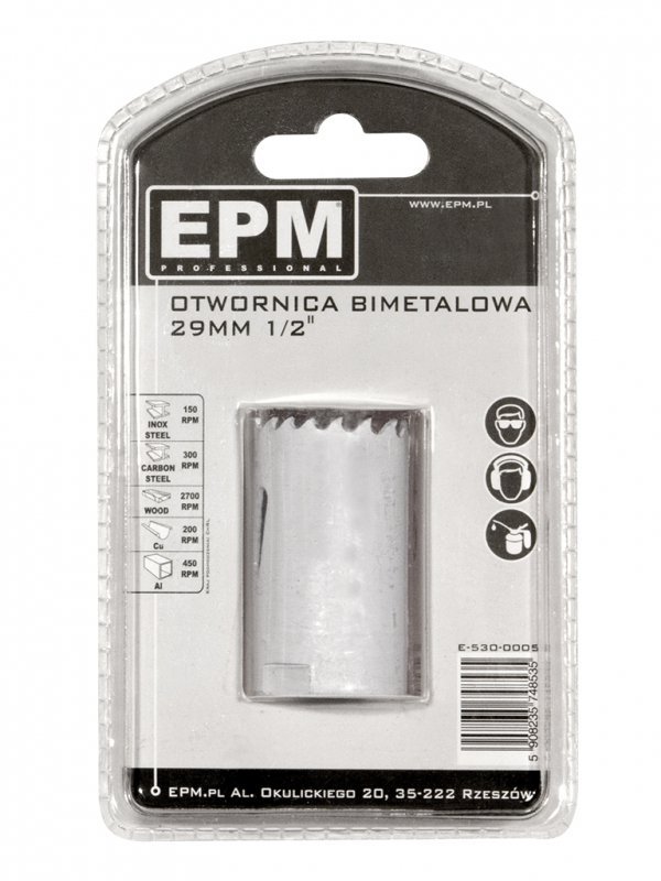 OTWORNICA BI-METALOWA 29MM UCHWYT 1/2&#039;&#039; (1 SZT)