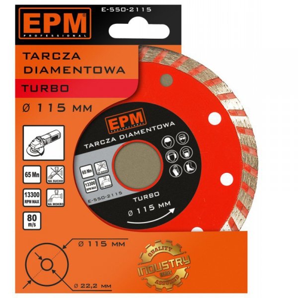 TARCZA DIAMENTOWA TURBO 180MM (1 SZT)