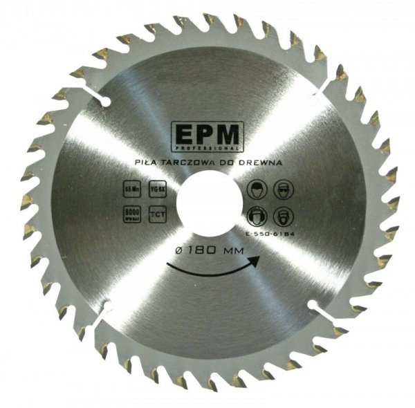 PIŁA SPIEKOWA 180MM 40 ZĘBÓW (1 SZT)