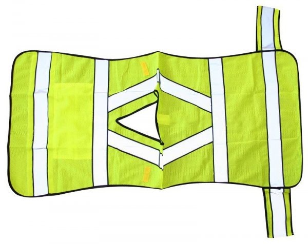 KAMIZELKA ODBLASKOWA ŻÓŁTA V-3 PRO L (1 SZT)