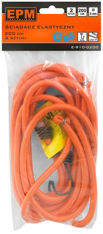 ŚCIĄG UNIWERSALNY ELASTYCZNY  8MM*200CM (1 KPL)