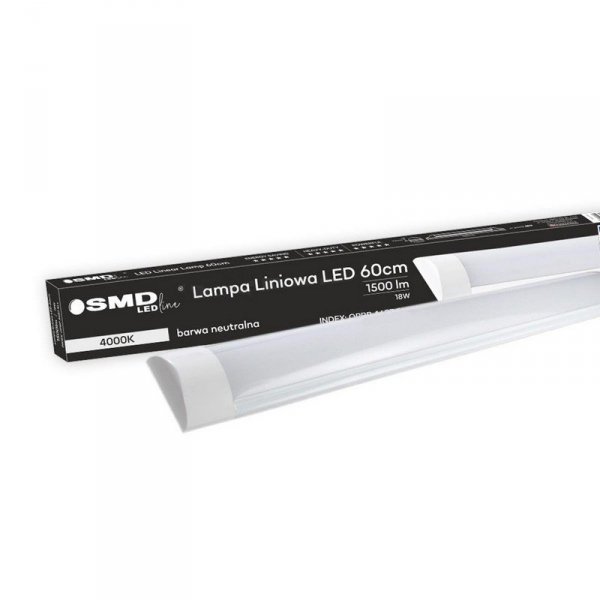 OPRAWA SUFITOWA 220-240V 18W 4000K 1500LM 60CM (1 SZT)