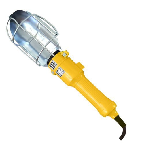 LAMPA WARSZTATOWA Z HAKIEM 5 METRÓW IP20 E27 60W (1 SZT)