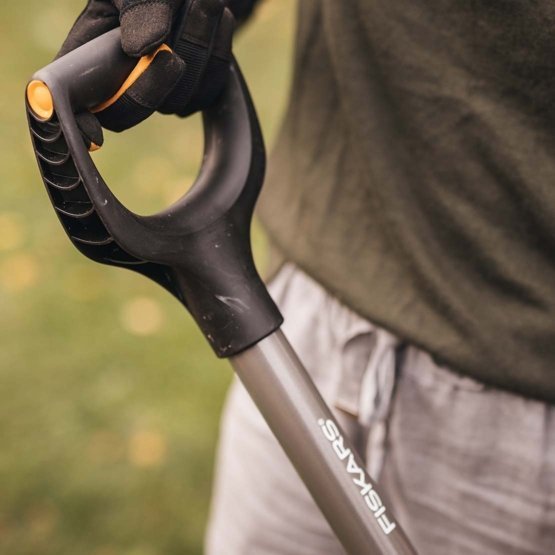 SZPADEL ERGONOMIC, OSTRY SZARY (1 SZT)