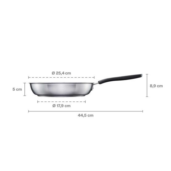 PATELNIA FF Z POWŁOKĄ CERAMICZNĄ 24CM (1 SZT)