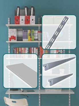WSPORNIK PODWÓJNY BRAKET PLATINUM 320MM (1 SZT)
