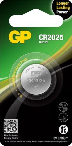 BATERIA GUZIKOWA LITOWA 3V CR2025 (5 SZT)