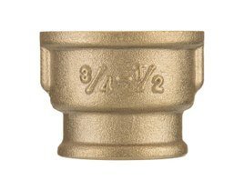 ZŁĄCZKA MOSIĘŻNA REDUKCYJNY GWINT Z/W 3/4*1/2 (1 SZT)