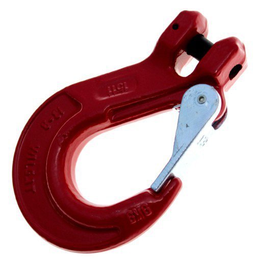 HAK ZAWIESIOWY WIDEŁKOWY Z ZABEZPIECZENIEM G8 13MM WLL5.3T (1 SZT)