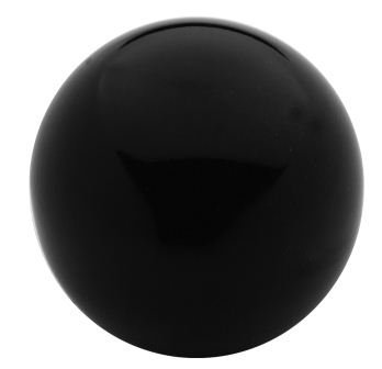 UCHWYT BAKELITOWY &#039;KULA&#039; CZARNY M5*25MM DIN319C (1 SZT)