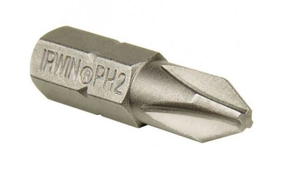 GROT, BIT, KOŃCÓWKA TYPU PHILLIPS 1/4&#039; 25MM 10 SZT. PH1 (1 KPL)