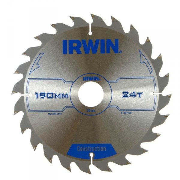 PIŁA SPIEKOWA DO DREWNA 190*30MM/24T (1 SZT)