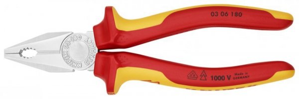 SZCZYPCE UNIWERSALNE IZOLOWANE VDE 180MM (1 SZT)