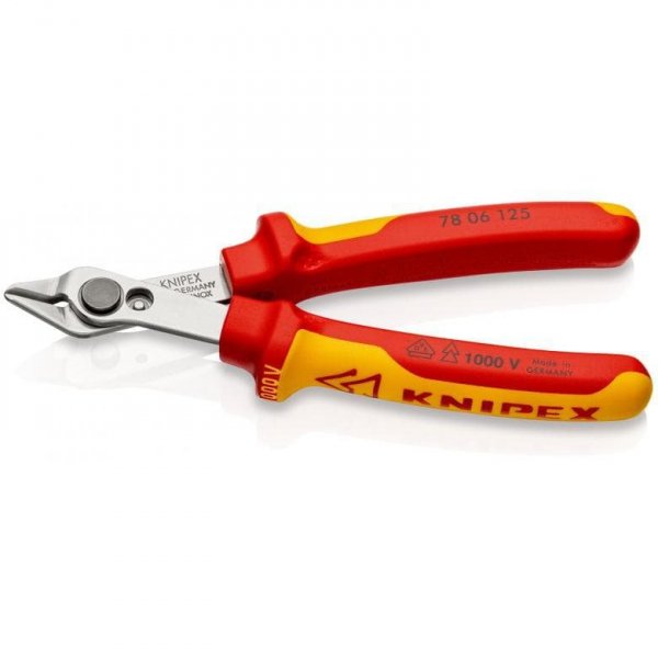 SZCZYPCE TNĄCE SUPER KNIPS 125MM IZOLOWANE (1 SZT)