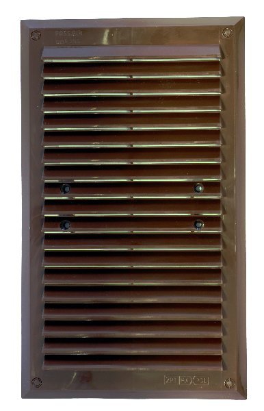 KRATKA WENTYLACYJNA 175*295MM BRĄZOWA 833 (1 SZT)