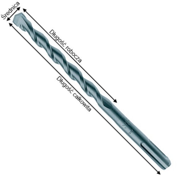 WIERTŁO SDS-PLUS 10*160MM (1 SZT)