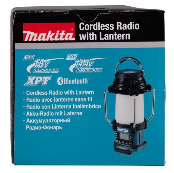ODBIORNIK RADIOWY Z LAMPĄ I LATARKĄ 18V FM BLUETOOTH USB (1 SZT)