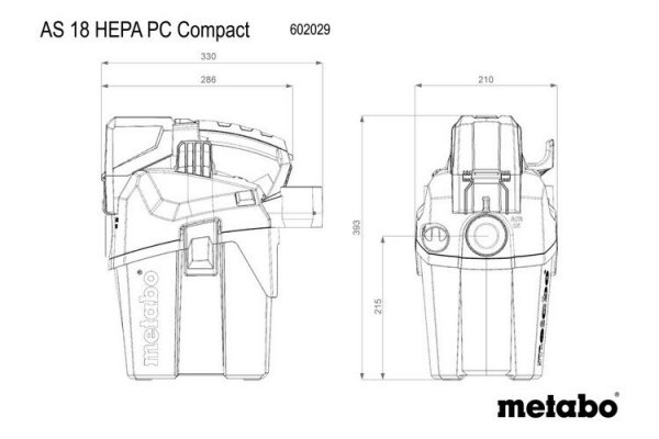 ODKURZACZ AKUMULATOROWY AS 18 HEPA PC COMPACT (1 SZT)