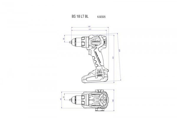 ZESTAW COMBO 18V BS 18 LT BL + SSW 18 LT 300 BL 2*5.2AH (1 SZT)