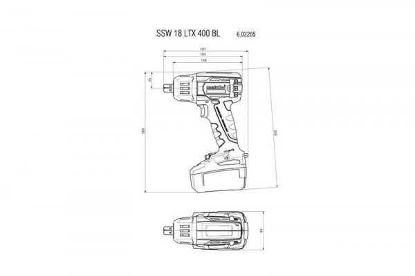 ZESTAW COMBO 18V BS+SSW+WBQ+BSA 2*10.0AH (1 SZT)