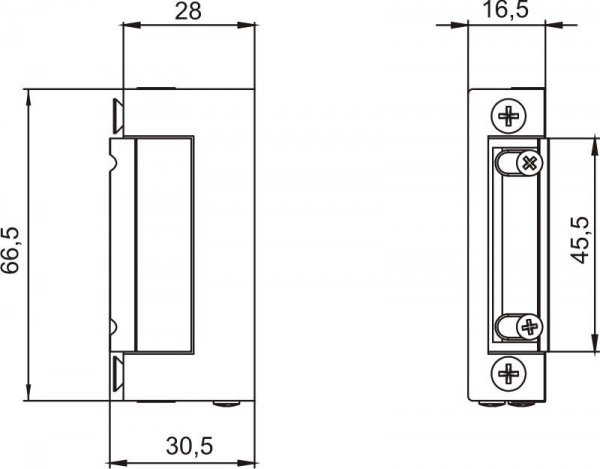 ZACZEP ELEKTROMAGNETYCZNY AUTOMAT Z WYŁĄCZNIKIEM RE41AADF (1 SZT)