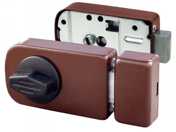 ZAMEK NAWIERZCHNIOWY MINOS Z WKŁADKĄ 60MM BIAŁY (1 SZT)