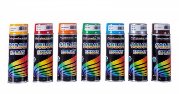 SPRAY 400ML CZERWONY JASNY (1 SZT)