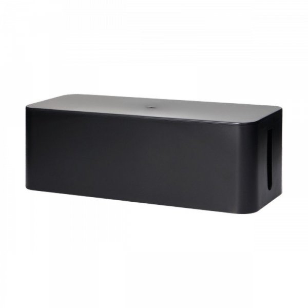 ORGANIZER DO KABLI BOX CZARNY (1 SZT)