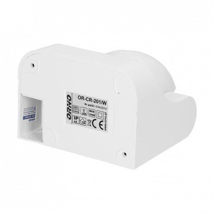CZUJNIK RUCHU 180ST IP44 1200W BIAŁY (1 SZT)