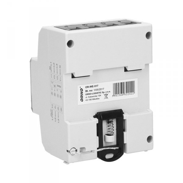 3-FAZOWY LICZNIK ENERGII ELEKTRYCZNEJ  80A RS485 MID (1 SZT)