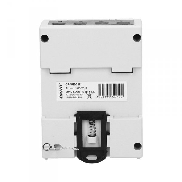 3-FAZOWY LICZNIK ENERGII ELEKTRYCZNEJ  80A RS485 MID (1 SZT)