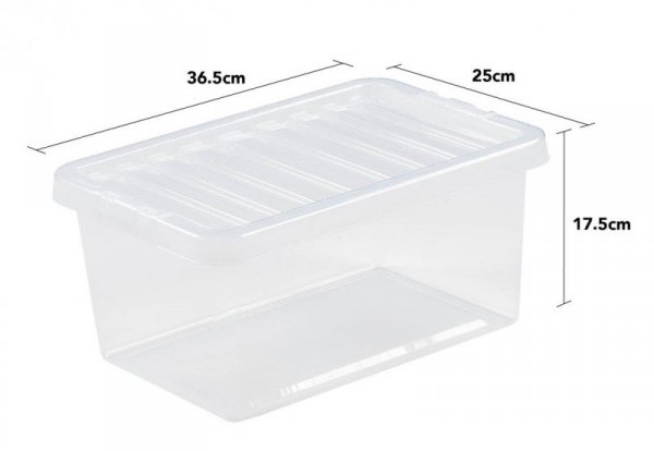 POJEMNIK DO PRZECHOWYWANIA WHAM CRYSTAL 11L (1 SZT)