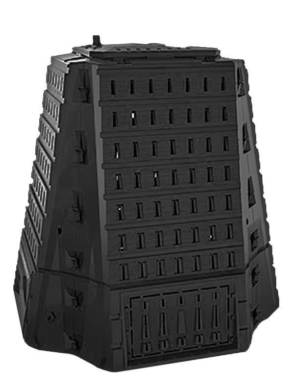 KOMPOSTOWNIK BIOCOMPO 900 L CZARNY (1 SZT)