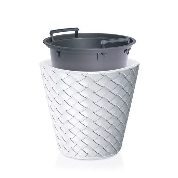 WKŁAD DO DONICZKI - CZARNY 11L (1 SZT)