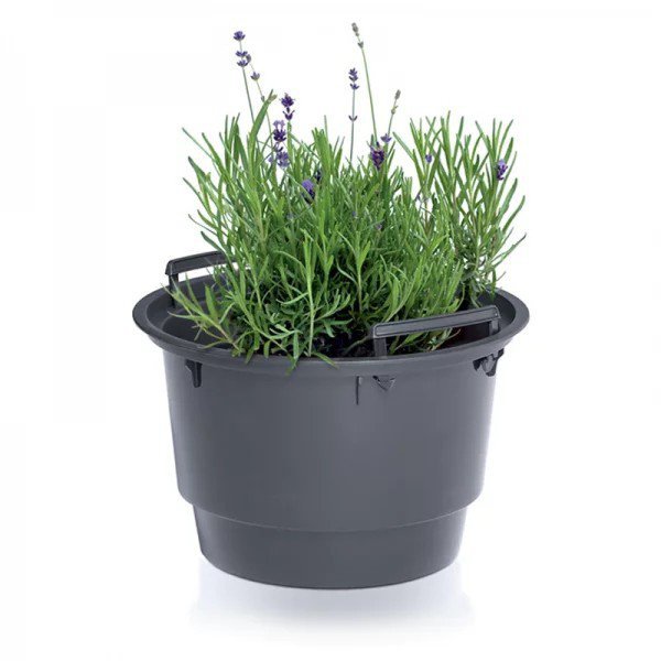 WKŁAD DO DONICZKI - CZARNY 40L (1 SZT)