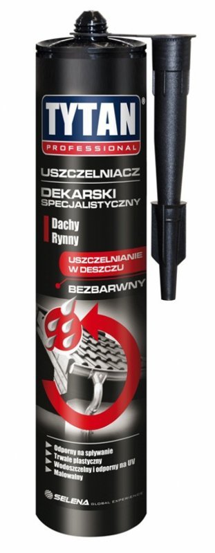 USZCZELNIACZ SPECJALISTYCZNY DEKARSKI TYTAN 310ML BEZBARWNY (1 SZT)