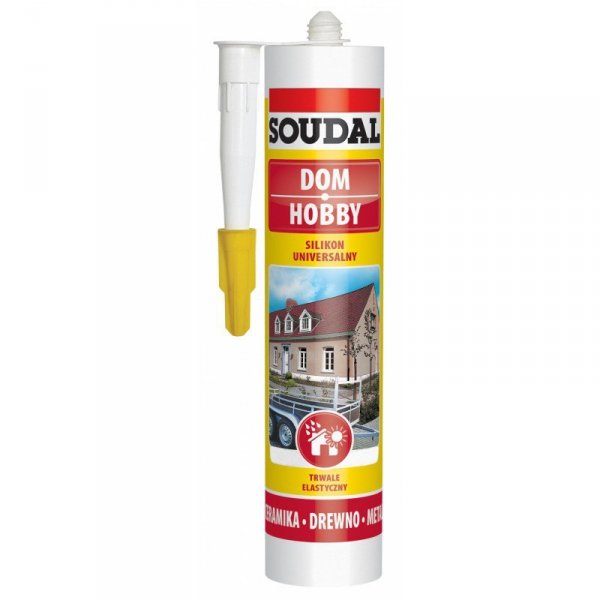 SILIKON SOUDAL SZARY 280ML (1 SZT)