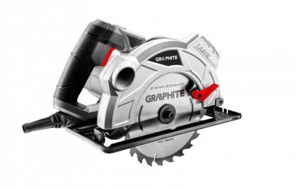 PILARKA TARCZOWA 1500W 185*20MM LASER GŁĘBOKOŚĆ CIĘCIA 65MM (1 SZT)