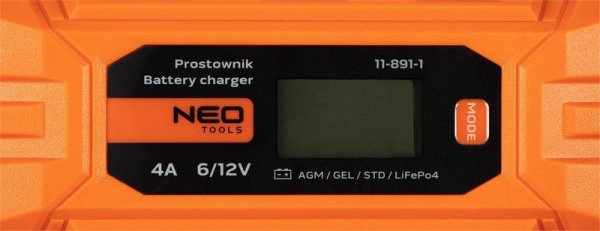 PROSTOWNIK AUTOMATYCZNY 4A/70W,3-120AH DO AGM/GEL (1 SZT)