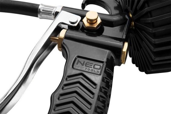 PISTOLET DO POMPOWANIA Z MANOMETREM O 63MM,DŁUGA KOŃCÓWKA (1 SZT)