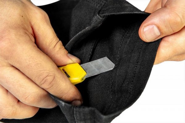 SPODNIE ROBOCZE HD SLIM ODPINANE KIESZENIE ROZMIAR XL (1 SZT)