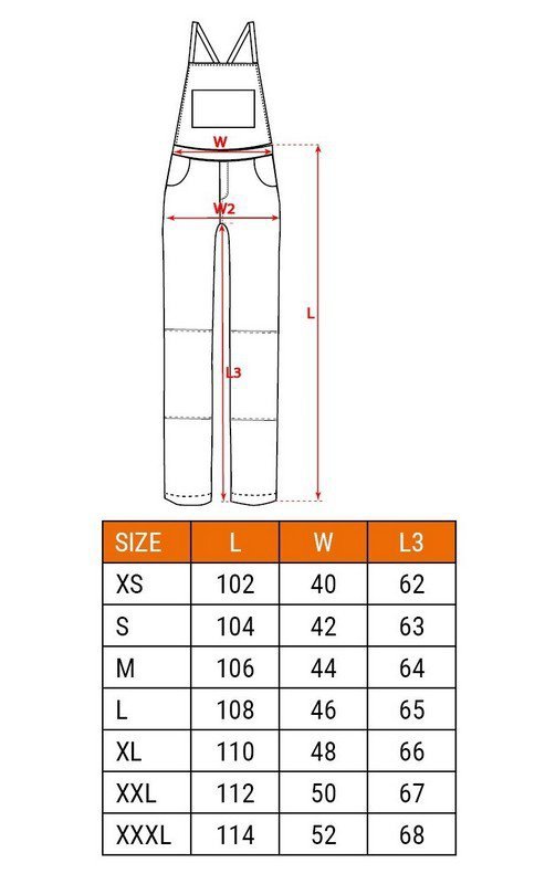 OGRODNICZKI ROBOCZE NAVY ROZMIAR XL (1 SZT)