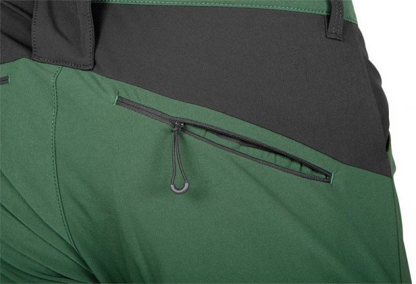 SPODNIE ROBOCZE OUTDOOR ZIELONO-SZARE ROZMIAR XXL (1 SZT)