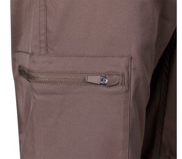 SPODNIE ROBOCZE MIX&MATCH STRETCH BRĄZOWE ROZMIAR XL (1 SZT)