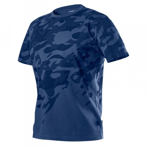 T-SHIRT ROBOCZY CAMO NAVY, ROZMIAR XL (1 SZT)