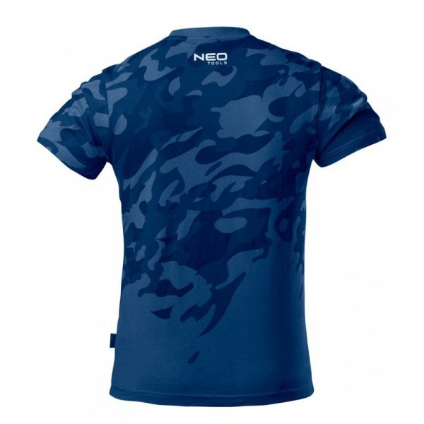 T-SHIRT ROBOCZY CAMO NAVY, ROZMIAR XL (1 SZT)