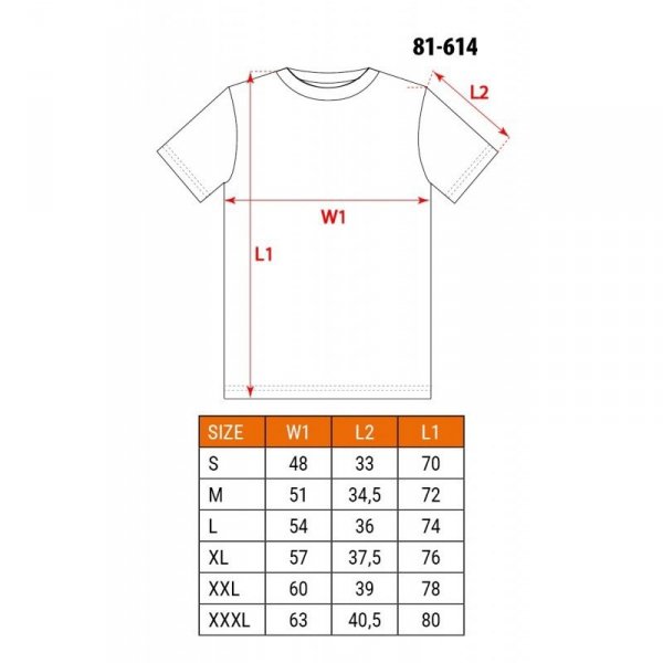 T-SHIRT FUNKCYJNY PREMIUM, ROZMIAR L (1 SZT)
